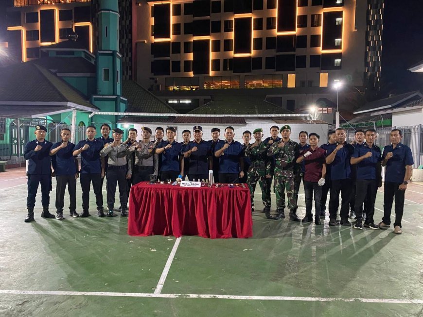 Sinergi APH, Rutan Tanjung Redeb Bersihkan Kamar Hunian dari Barang Terlarang