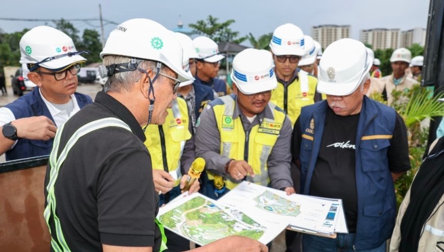 Basuki Hadimuljono Tinjau Proyek Polresta IKN