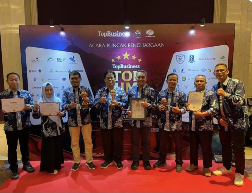 Sabet Golden Trophy, Perumda Batiwakkal Berau Buktikan Ketangguhan di Level Nasional