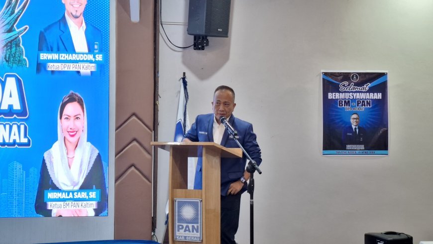 Songsong Pemilu 2029, PAN Berau Perkuat Struktur Internal dan Targetkan Raihan Kursi Maksimal