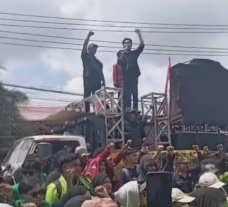 Ribuan Massa Kepung DPRD Kaltim, Desak Audit Kebijakan dan Pemberantasan KKN
