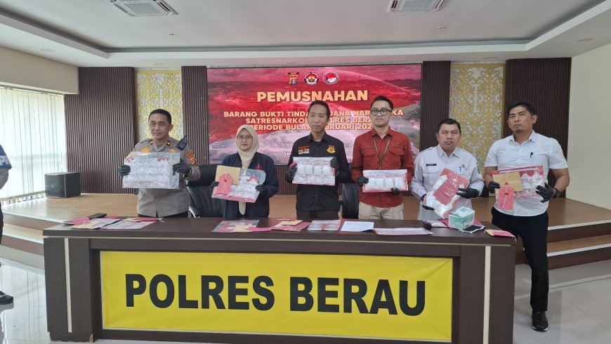 Kasus Narkoba Anak Legislator Berau Masuk Tahap Pemusnahan Barang Bukti