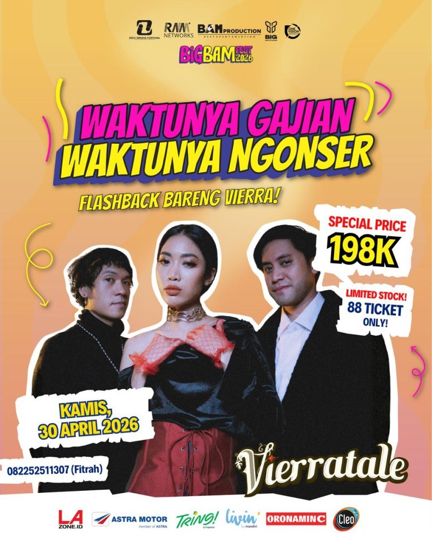 Guncang Bumi Batiwakkal, BIGBAM FEST 2026 Hadirkan Vierra dan Deretan Artis Ibu Kota