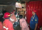Warung Sayur di Jalan Milono Terbakar, Damkar Berhasil Cegah Api Merembet
