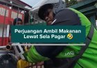 Perjuangan Ambil Makanan Lewat Sela Pagar: Penerima Putar Otak