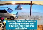 Aksi Pencurian Telur Jelang Magrib di Damanhuri 2 Terekam CCTV!