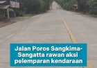 Bikin Resah, Jalan Poros Sangatta Rawan Pelemparan Batu Ke Kendaraan