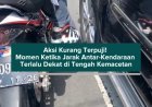 Aksi Kurang Terpuji! Momen Ketika Jarak Antar-Kendaraan Terlalu Dekat di Tengah Kemacetan