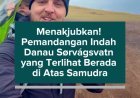 Menakjubkan! Pemandangan Indah Danau Sørvágsvatn yang Terlihat Berada di Atas Samudra