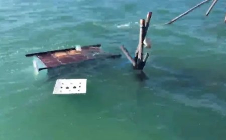 Polsek Pulau Derawan Amankan Kapal Motor Terkait Perusakan Bagan Nelayan di Tanjung Batu