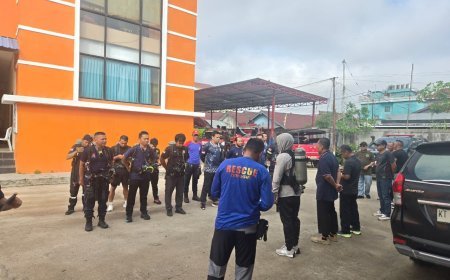 Tingkatkan Kesiapsiagaan, Disdamkarmat Berau Intensifkan Latihan SCBA Secara Mandiri