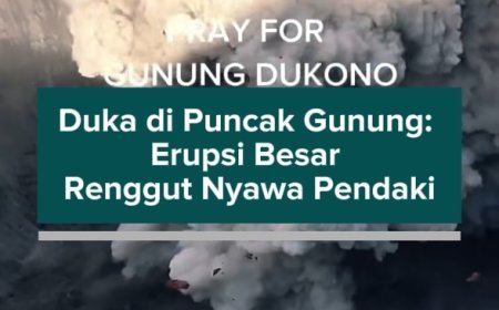 Duka di Puncak Gunung: Erupsi Besar Renggut Nyawa Pendaki