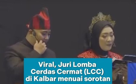 Viral! Aksi Juri Cerdas Cermat MPR di Kalbar Jadi Sorotan Netizen