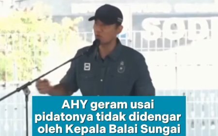 AHY Geram Saat Ditinggal Berpidato