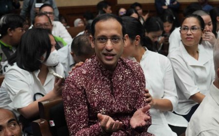 ​Eks Mendikbudristek Nadiem Makarim Dituntut 18 Tahun Penjara, Uang Pengganti Capai Rp5,6 Triliun