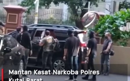 Mantan Kasat Resnarkoba Kutai Barat Resmi Ditahan di Mabes Polri