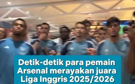Arsenal FC berhasil mengunci gelar juara Premier League musim 2025/2026