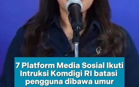 RESMI ANAK DI BAWAH UMUR DIBATASI MAIN MEDSOS!