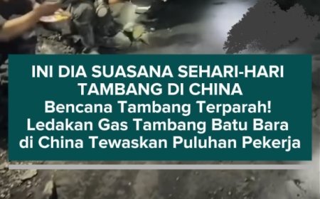Bencana Tambang Terparah! Ledakan Gas Tambang Batu Bara di China Tewaskan Puluhan Pekerja