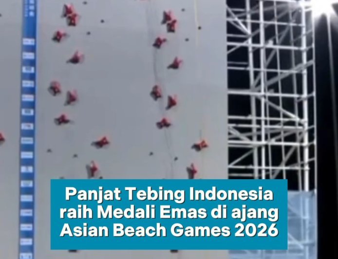Gemuruh prestasi dari arena Asian Beach Games 2026.