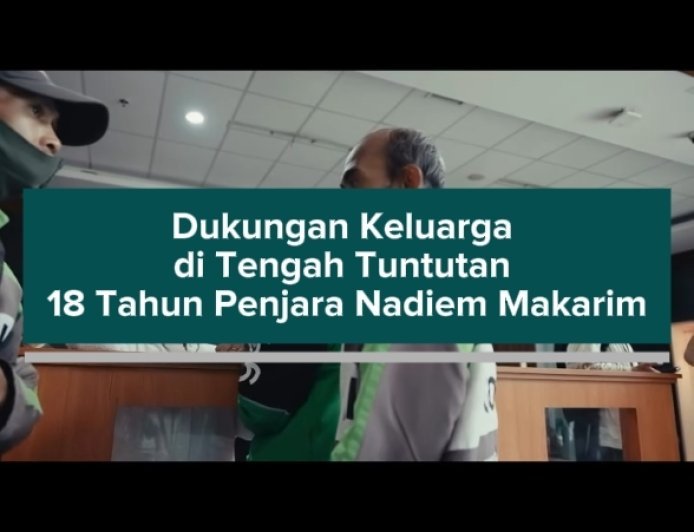 Dukungan Keluarga di Tengah Tuntutan 18 Tahun Penjara Nadiem Makarim