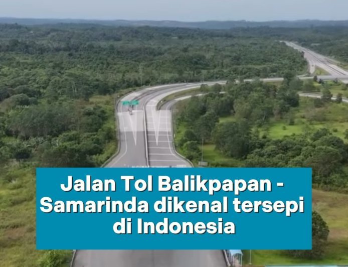 Jalan Bebas Hambatan Tersepi di Indonesia dengan View Estetik