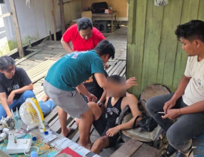 Polda Kaltim Gerebek Sarang Narkoba di Gang Kedondong Samarinda, Dua Tersangka dan 182 Poket Sabu Diamankan