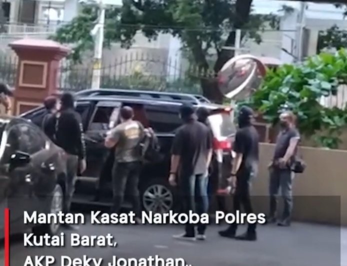 Mantan Kasat Resnarkoba Kutai Barat Resmi Ditahan di Mabes Polri