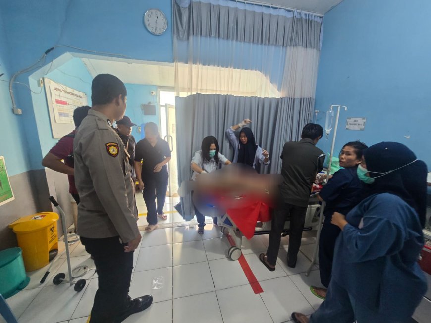 Sadis ! Suami di Berau Nekat Tabrak dan Bacok Istri