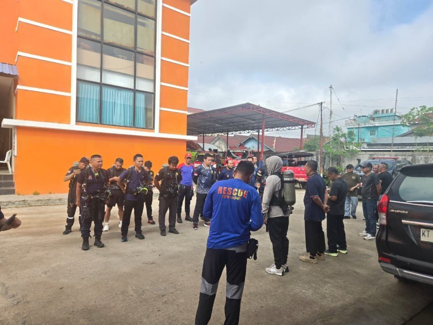 Tingkatkan Kesiapsiagaan, Disdamkarmat Berau Intensifkan Latihan SCBA Secara Mandiri