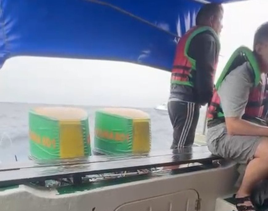 Dihantam Gelombang Tinggi, Speedboat Rute Maratua - Tanjung Redeb Nyaris Tenggelam di Tengah Laut