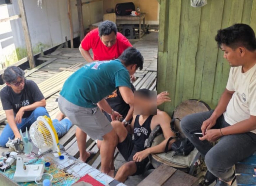 Polda Kaltim Gerebek Sarang Narkoba di Gang Kedondong Samarinda, Dua Tersangka dan 182 Poket Sabu Diamankan