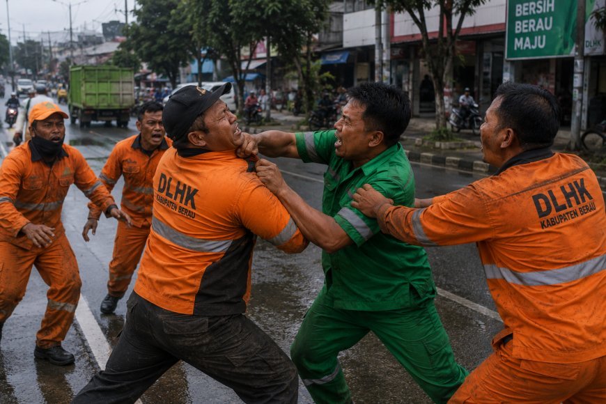Dipicu Urusan Kerja, Pengawas Satgas DLHK Berau Jadi Korban Penikaman Anggotanya Sendiri