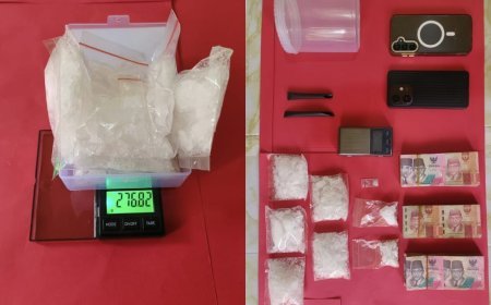 Polisi Tangkap Dua Orang Pria di Biduk-biduk, Diduga Menjadi Bandar Narkotika