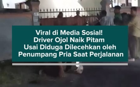 Viral di Media Sosial! Driver Ojol Naik Pitam Usai Diduga Dilecehkan oleh Penumpang Pria Saat Perjalanan