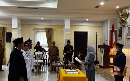 4 Kepala Kampung di Wilayah Kabupaten Berau Resmi Dilantik