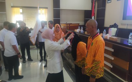 Bupati Berau Lepas 53 Peserta ke Ajang PENAS 2026 di Gorontalo