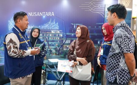 OIKN Hadirkan Booth Informasi di IEES 2026, Dekatkan Progres Nusantara ke Pelaku Usaha
