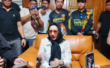 Mantan Bupati Kukar Rita Widyasari Kembali Ke Kukar
