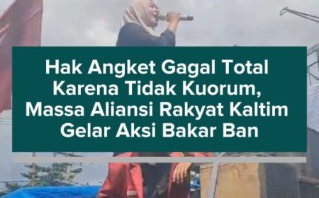 Hak Angket Memanas, Aliansi Rakyat Kaltim Gelar Mimbar Bebas dan Soroti Dugaan Represivitas Aparat