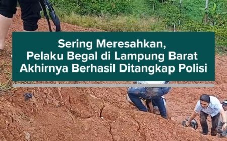 Sering Meresahkan, Pelaku Begal di Lampung Barat Akhirnya Berhasil Ditangkap Polisi