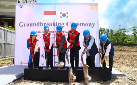 Groundbreaking  Proyek SCCC di IKN Resmi Dikerjakan, Nilai Investasi Mencapai 115 Miliar
