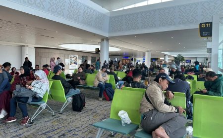 Libur Sekolah ! Penumpang Bandara Sepinggan Balikpapan Naik 15 Persen