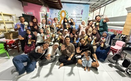 Kaltim Kind Gelar Bakti Sosial di Rumah Singgah Kanker Samarinda, Hadirkan Kelas Membatik dan Dukungan Psikologis bagi Penyintas
