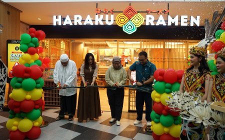 Haraku Ramen Resmi Buka Gerai Perdana di Kalimantan, ISMAYA Group Pilih Samarinda sebagai Langkah Awal Ekspansi