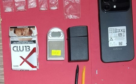 Gerebek Rumah di Sambaliung, Polres Berau Amankan Dua Pengedar Sabu