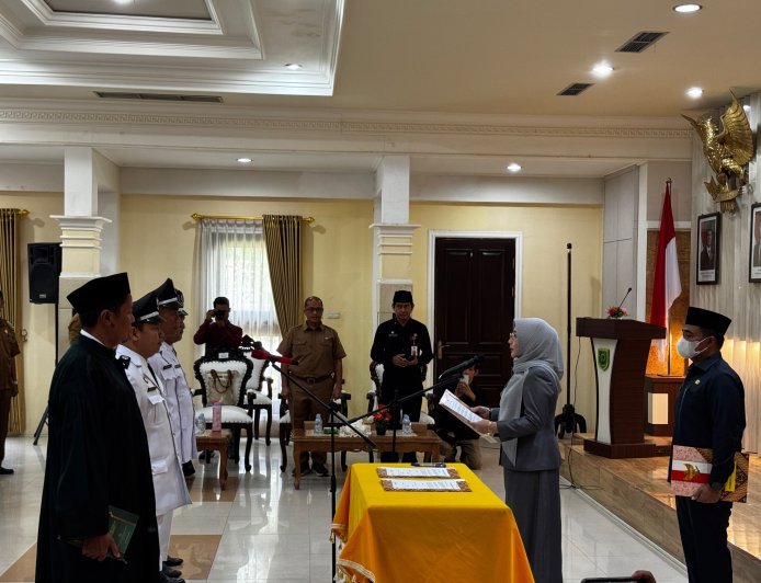 4 Kepala Kampung di Wilayah Kabupaten Berau Resmi Dilantik