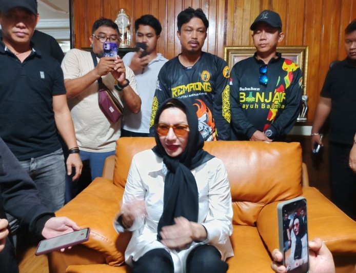Mantan Bupati Kukar Rita Widyasari Kembali Ke Kukar