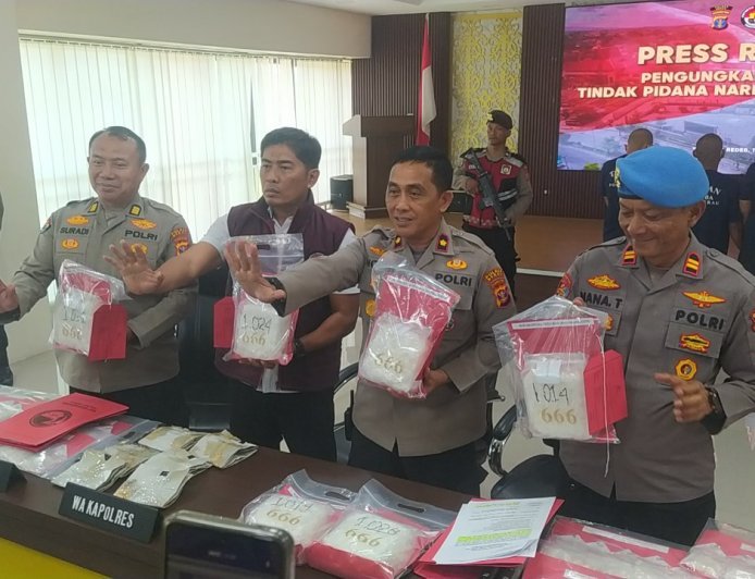 ​Dikendalikan dari Lapas Tarakan, Begini Kronologi Penangkapan Sabu 8 Kilogram di Berau
