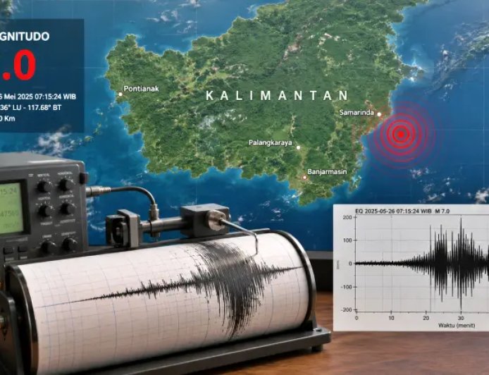 BMKG Temukan Adanya Sumber Gempa di Kaltim yang Belum Aktif
